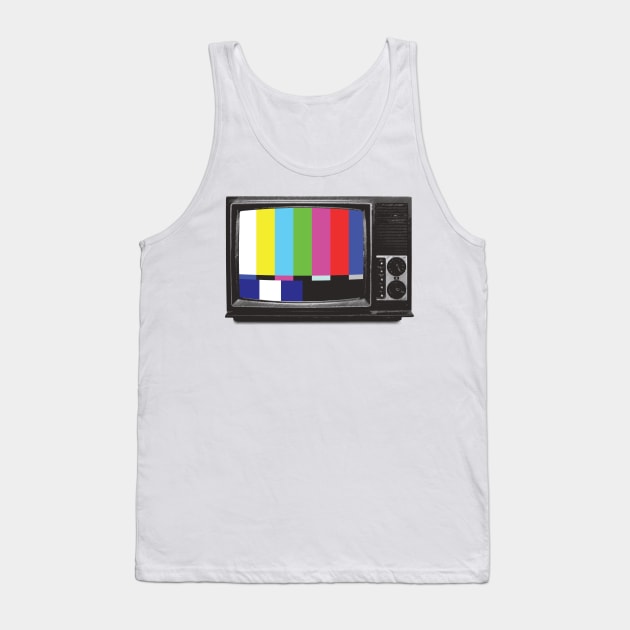 RETRO TV Tank Top by madeinchorley